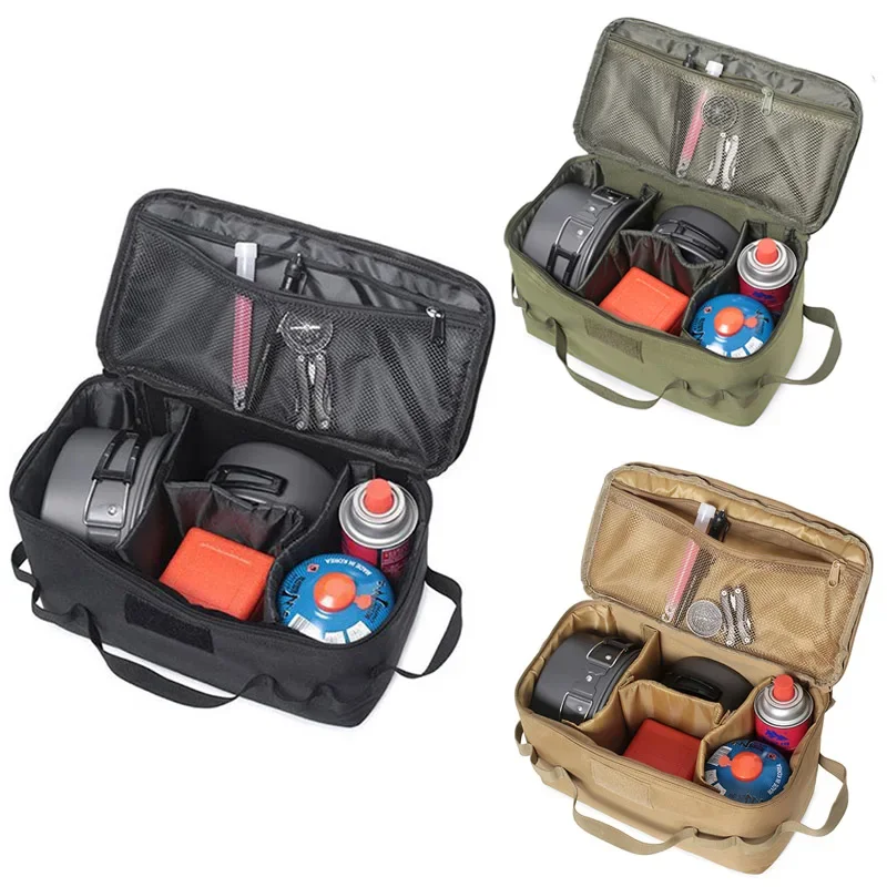 Bolsa de almacenamiento multiusos colgante para acampada y viaje - imagen 3
