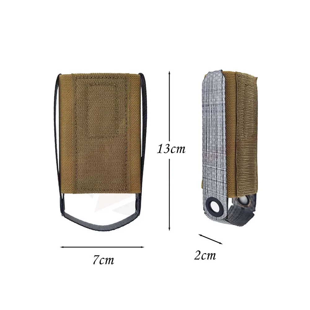 Bolsa táctica elástica de pecho con compartimentos para cargadores MOLLE - imagen 3