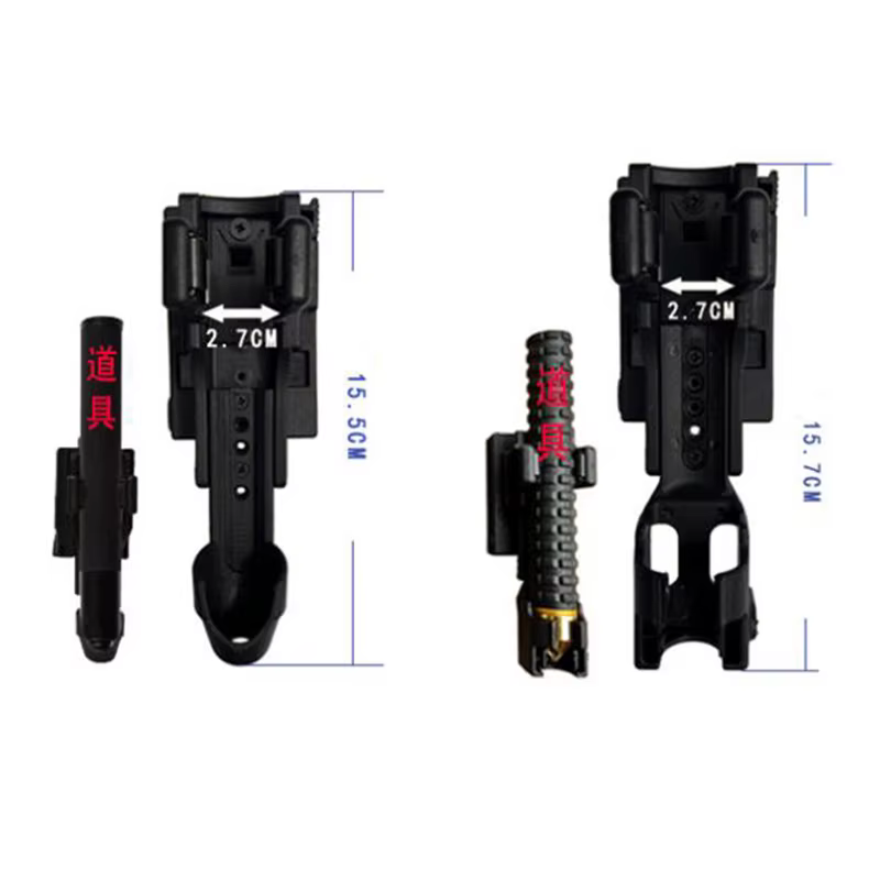 Funda MOLLE para spray pimienta y linterna – Cincho táctico - imagen 4