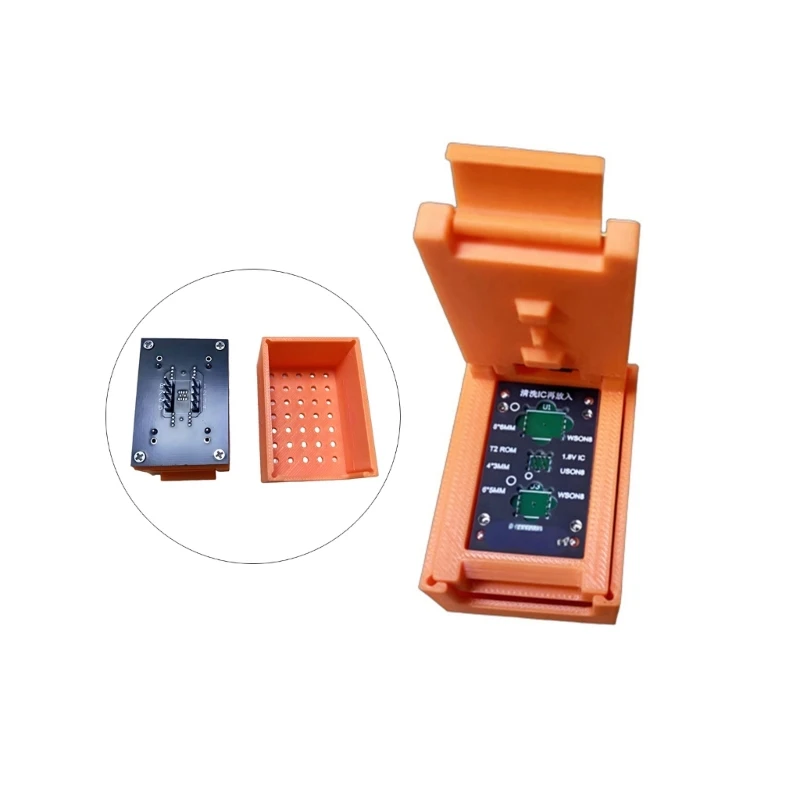 Adaptador programación firmware WSON8 3 en 1 con base