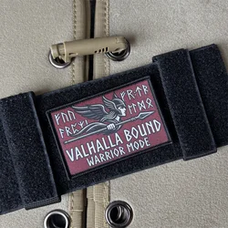 Parche táctico MOLLE – Insignia moral con sistema hook-and-loop para chaleco o mochila