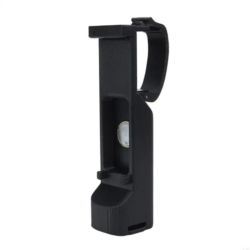 Soporte vertical montado en configuración de grabación