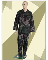 BDU conjunto camuflaje jungla flor grande resistente a arañazos