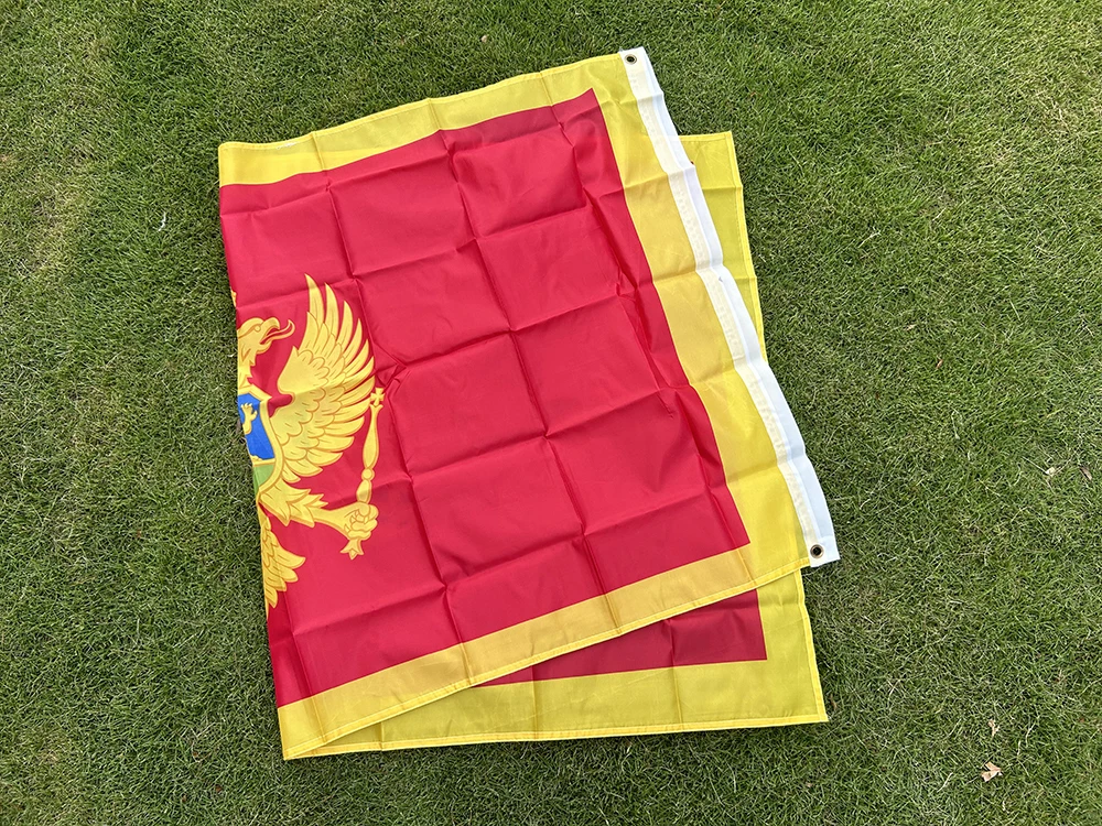 SKY FLAG Bandera de Montenegro Poliéster resistente exterior - imagen 3