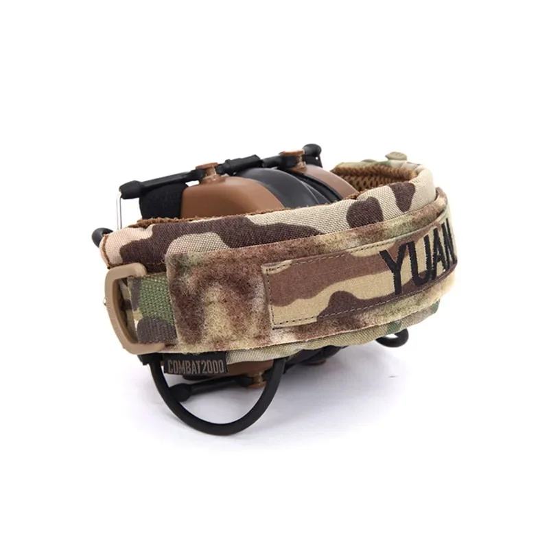 Funda diadema auriculares tácticos – Multicam Coyote Ranger Green - imagen 3