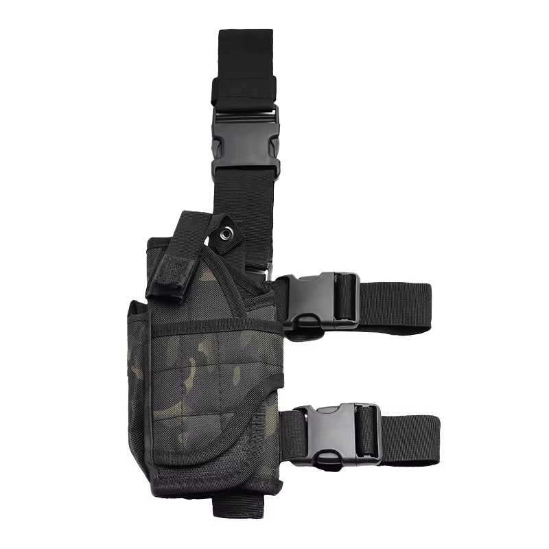 Funda táctica universal de nailon para airsoft en pierna - imagen 3