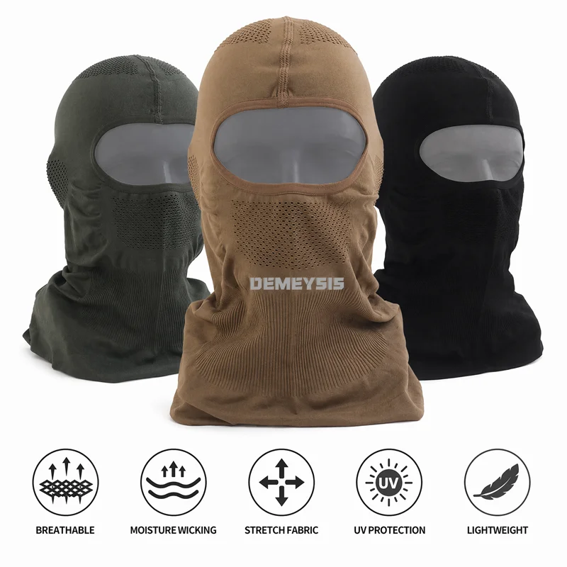 Pasamontañas táctico transpirable elástico para casco, airsoft - imagen 5