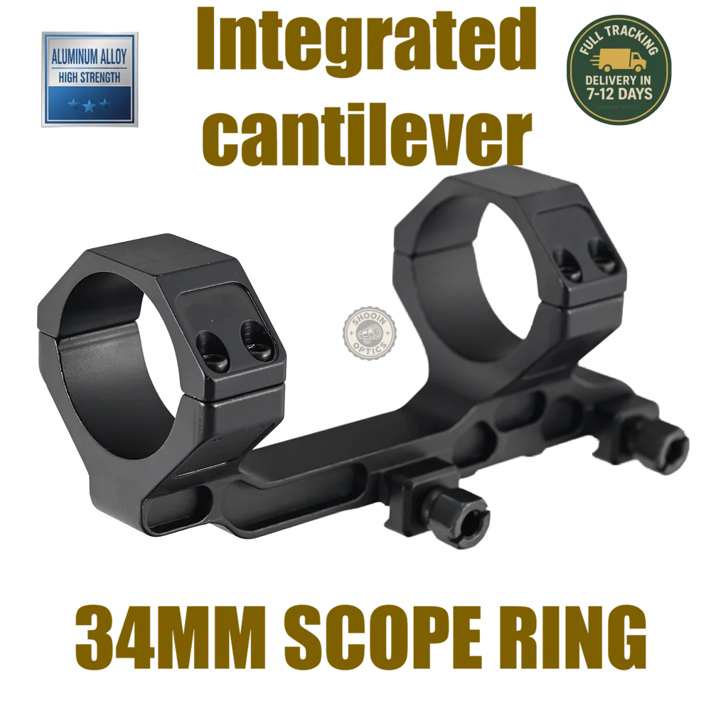 Shooin Optics montura anilla 34mm réflex integrada