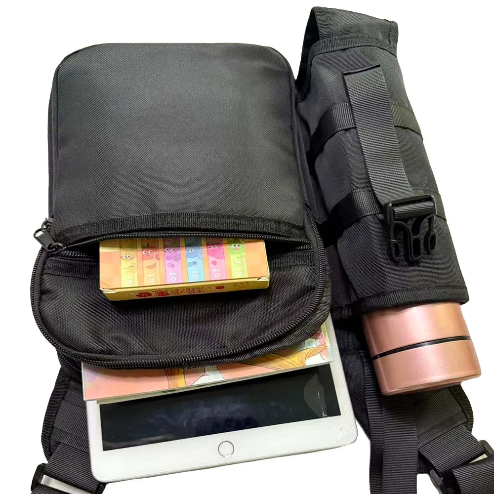 Bolsa táctica impermeable capacidad hombre bolsillo lateral botella - imagen 5