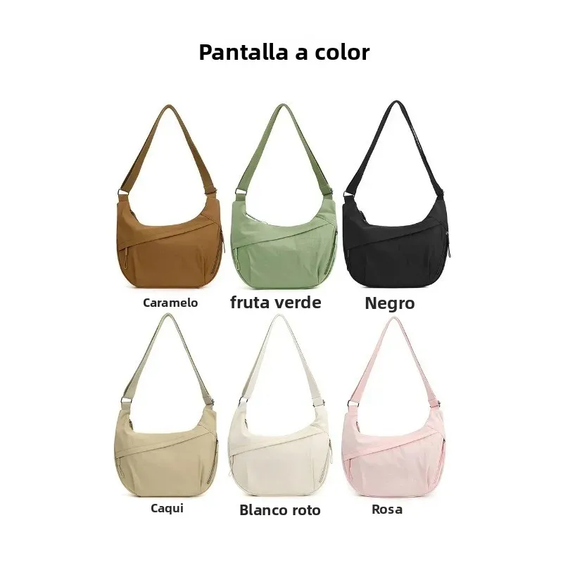Bolso de mensajero táctico Harajuku de nailon para hombro - imagen 2