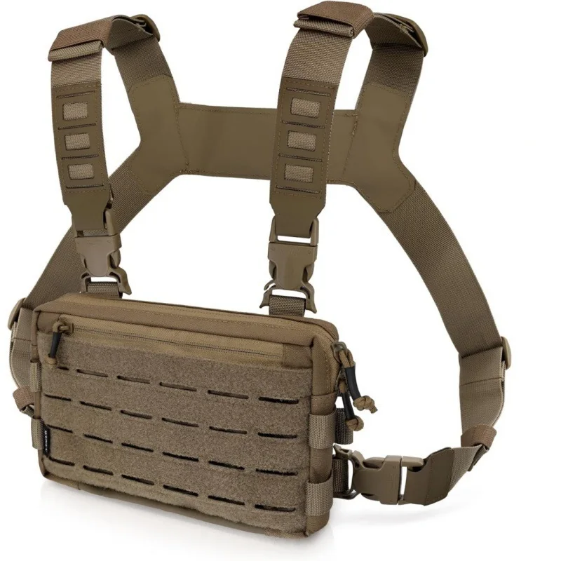 Bolsa táctica de pecho multifuncional para hombre, colgante - imagen 3