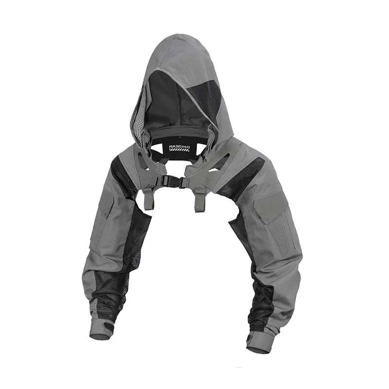 DMgear Chaqueta táctica camuflaje con capucha transpirable - imagen 3