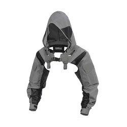 DMgear Chaqueta táctica camuflaje con capucha transpirable