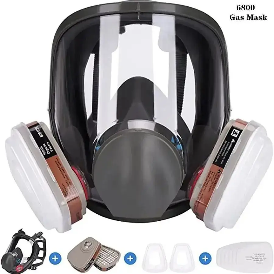 3M 6800 Respirador facial completo gas y pulverización - imagen 3