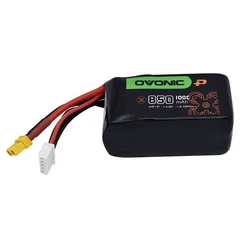 Batería LiPo 4S 850mAh 100C 14,8V para Dron FPV – pack de 3