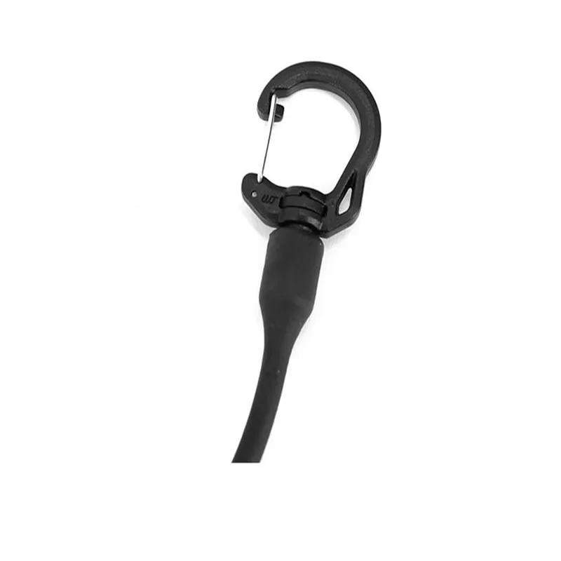 Accesorio MOLLE para bolsa táctica con clip doble gancho elástico