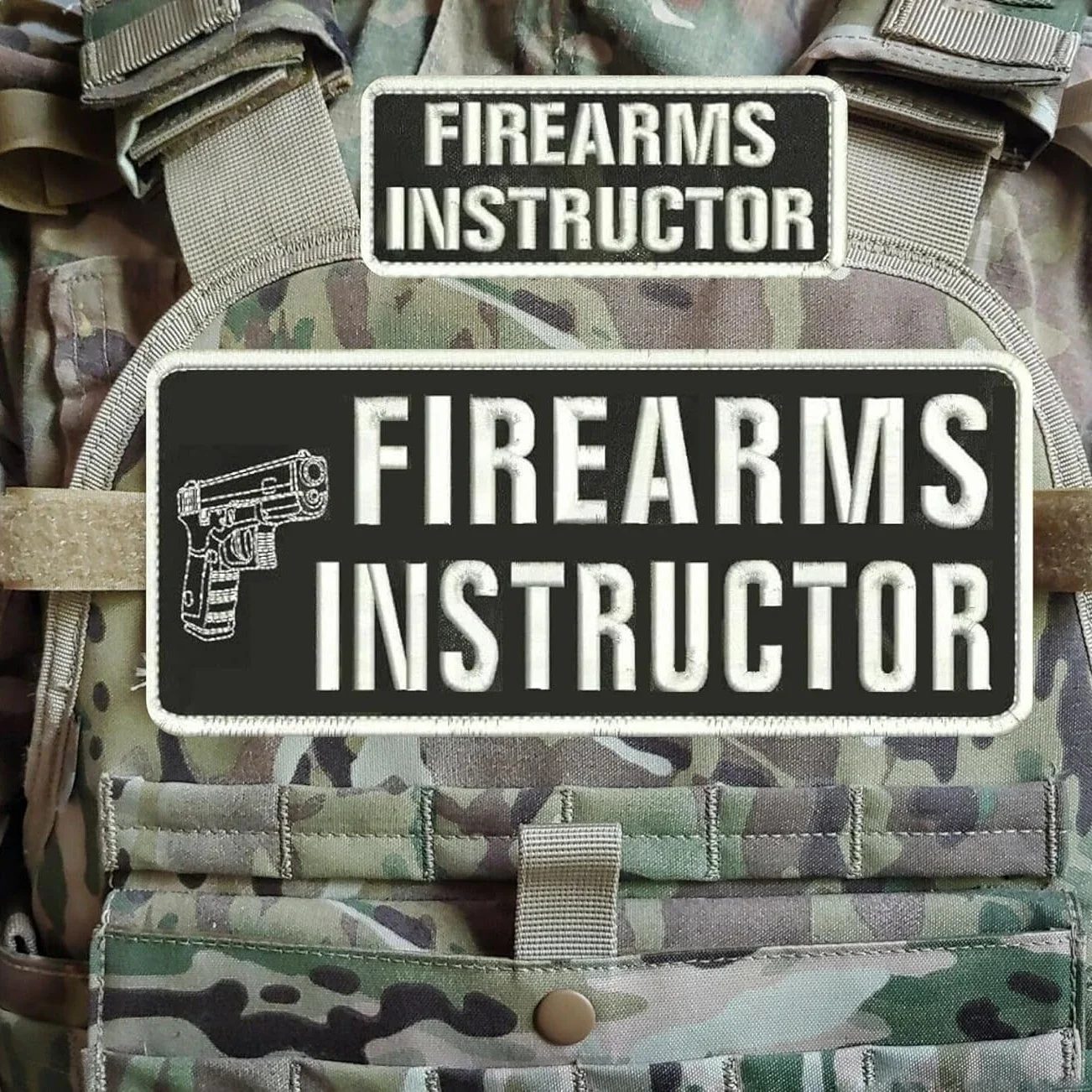 Parche Glock Morale MOLLE bordado vellcro - imagen 5