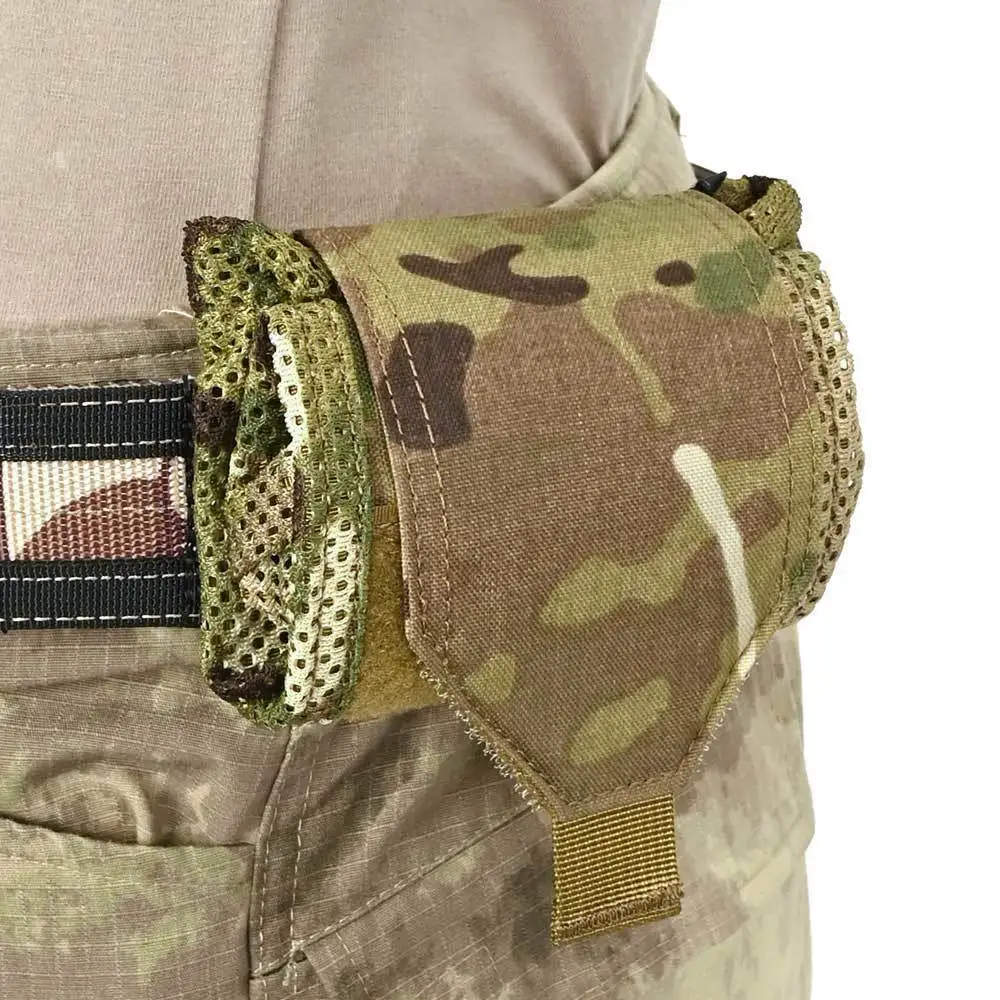 Bolsa tactica plegable EDC de malla para camping y senderismo - imagen 2