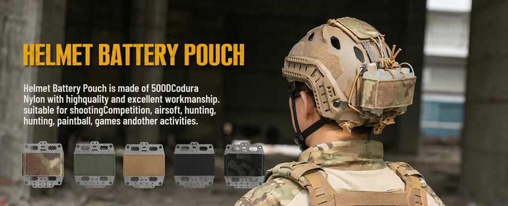 Funda para batería NVG con sistema de retención