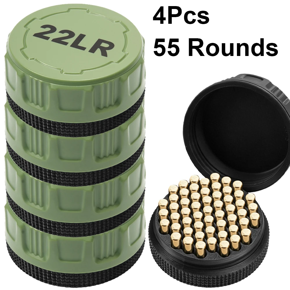 Mini caja munición táctica .22LR 55 rondas con tapa roscada - imagen 5