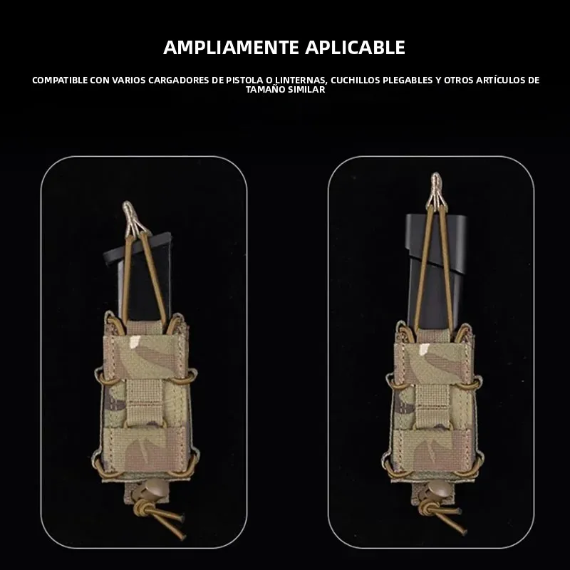 SINAIRSOFT MR Tactical Bolsa Pistola MOLLE Portacargadores Tiro - imagen 3