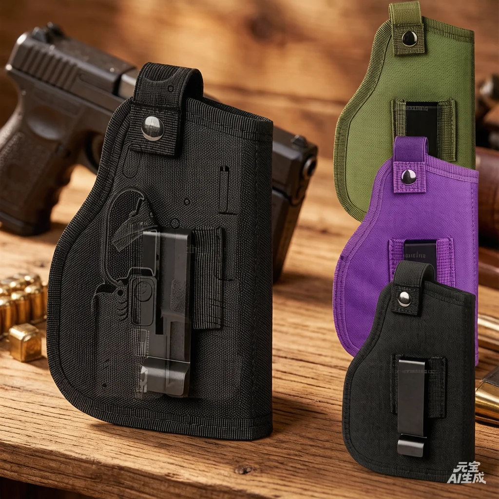Funda táctica pistola Beretta M9 oculta nailon con láser - imagen 5