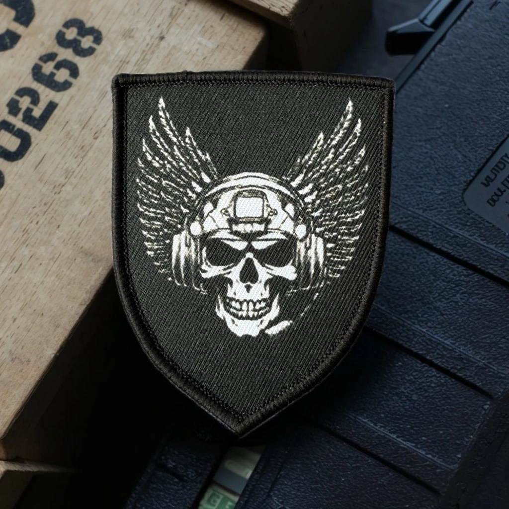 Parche Operator aplicado en mochila de senderismo