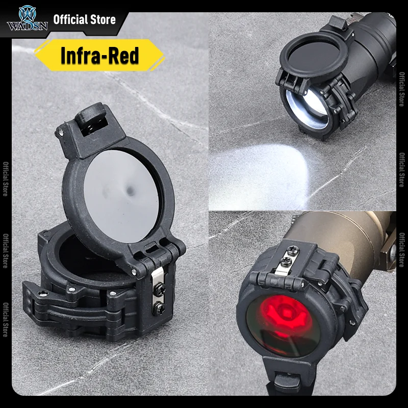 WADSN M300A linterna táctica LED 400 lúmenes con difusor infrarrojo - imagen 4