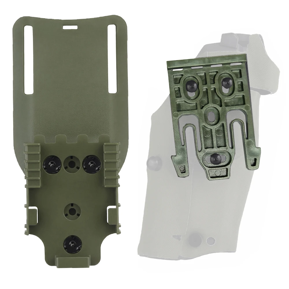 Funda táctica pistola pierna QLS altura media para airsoft y tiro