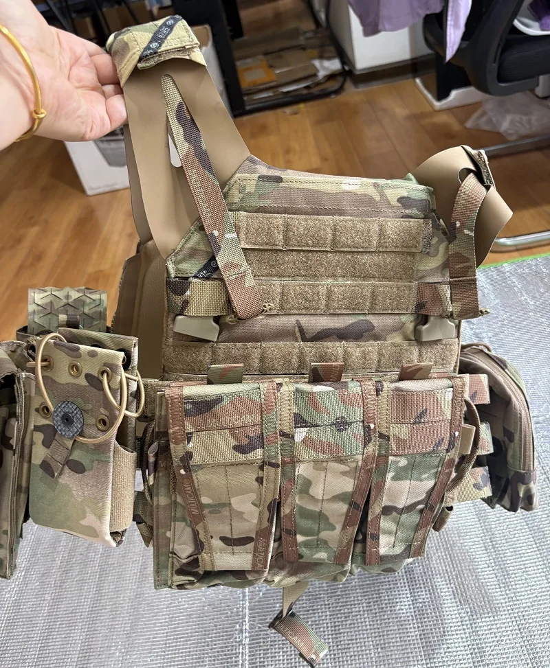 Accesorios MOLLE para chaleco táctico JPC, kit ligero aire libre - imagen 3