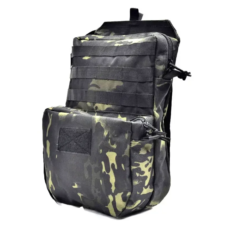 Mochila táctica MOLLE camuflaje de nailon para airsoft y senderismo - imagen 2