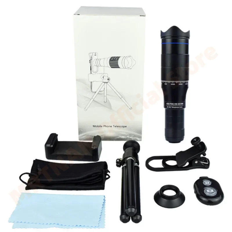 Telescopio monocular HD con zoom para móvil y trípode portátil - imagen 2