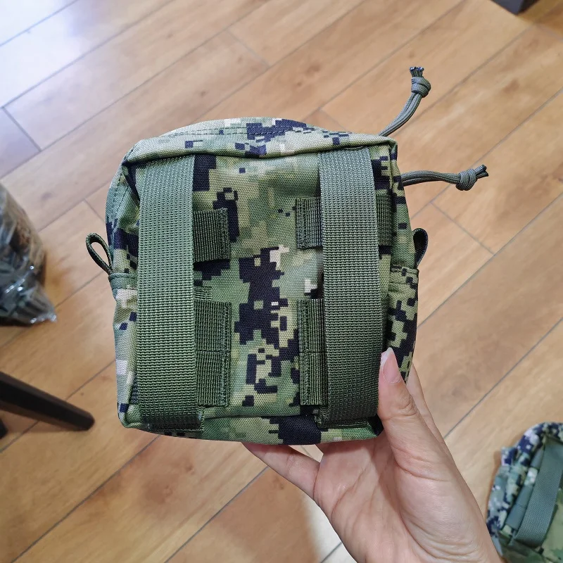 Mess bag MOLLE ripstop camuflaje AOR para equipo táctico militar - imagen 3