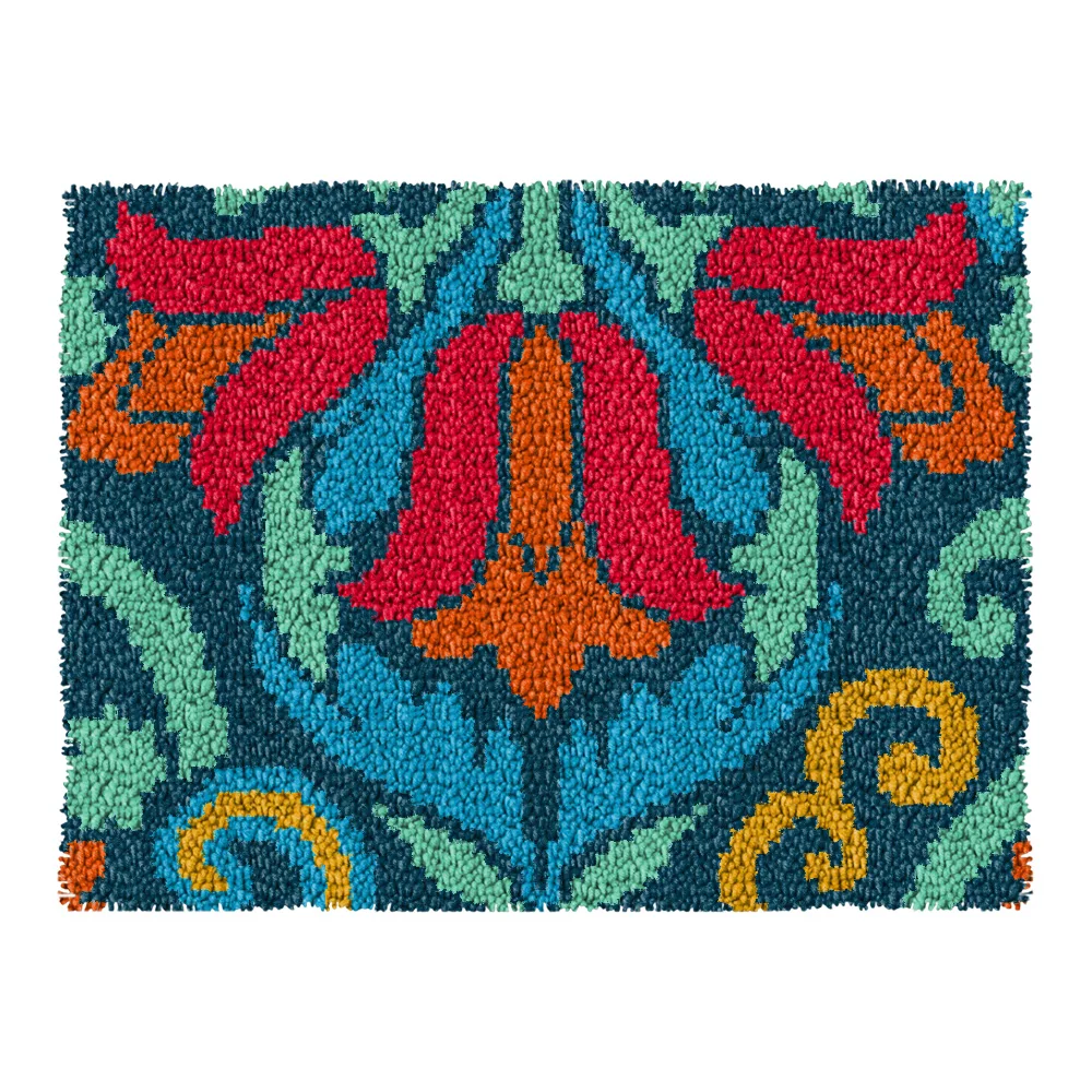 Funda de cojín bordada animales salvajes crochet para sofá y sala - imagen 3