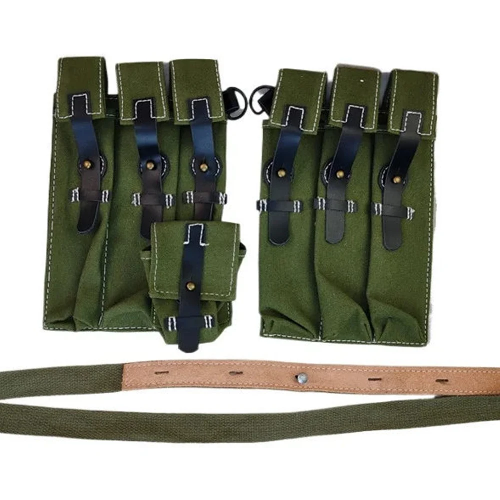 Cargador de lona clásico MP40 con bolsa colgante