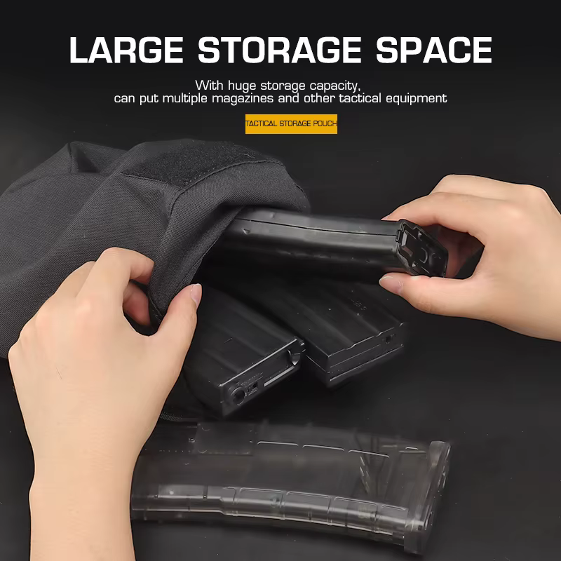 Bolsa táctica MOLLE de recuperación plegable, gran capacidad - imagen 4