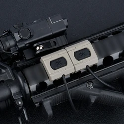 ModButton Interruptor Presión Remoto Linterna Táctica SureFire M300 M600 MLok