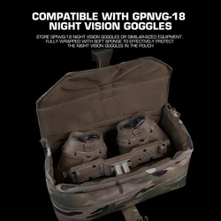 GPNVG-18 Bolsa MOLLE para gafas NVG con espuma y liberación rápida
