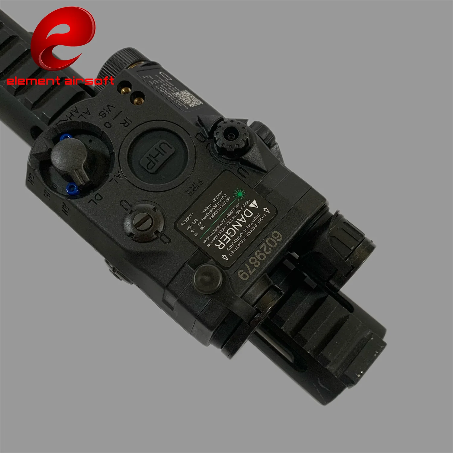 UHP AN PEQ-15 Luz táctica airsoft láser verde punto rojo IR 20mm AR15 - imagen 3