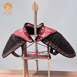 Hombreras de armadura estilo antiguo para cosplay y teatro