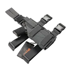 Funda táctica pierna universal plataforma MOLLE para pistola ajustable
