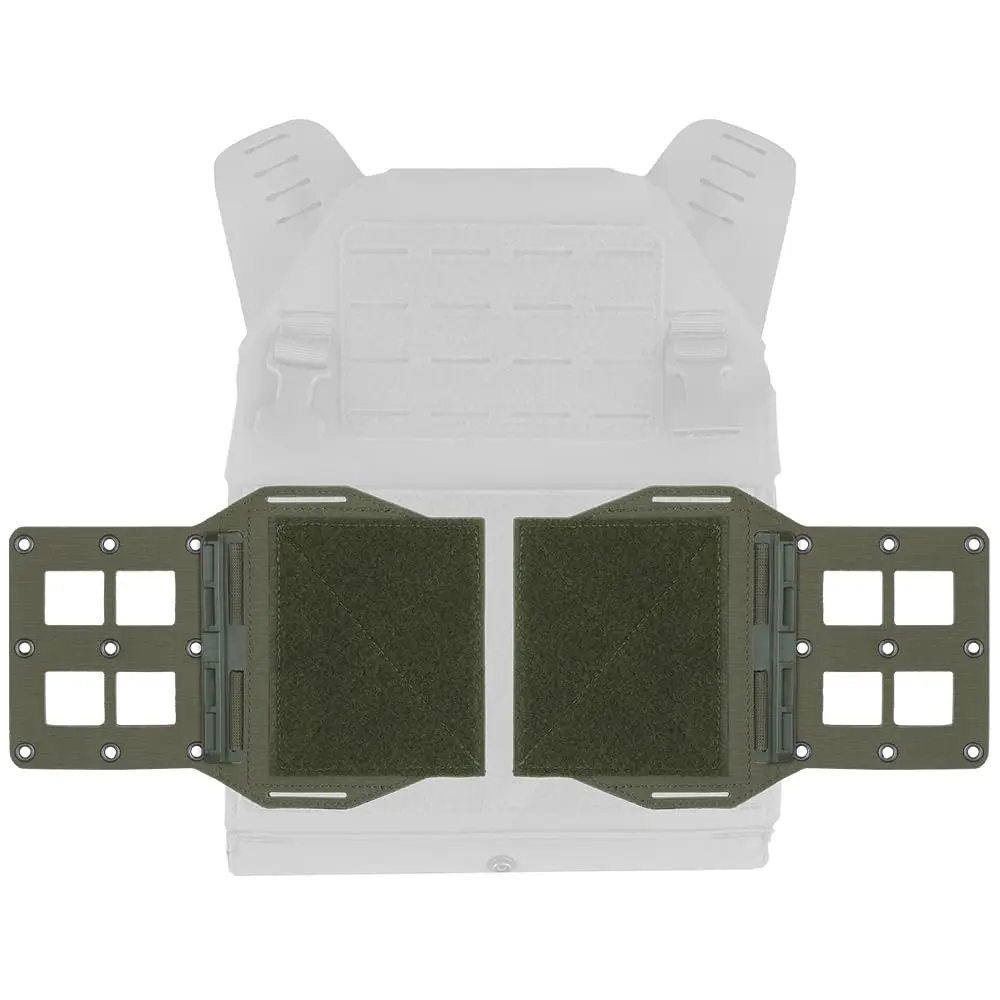 Bolsa lateral MOLLE con velcro para portaplacas y chaleco táctico - imagen 5
