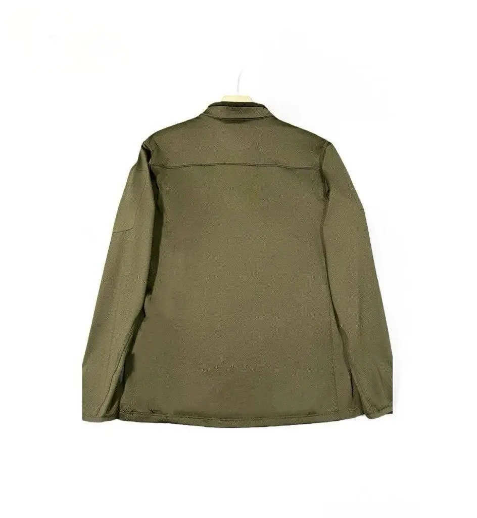 Tilak Chaqueta polar militar ligera cuello levantado media cremallera - imagen 4