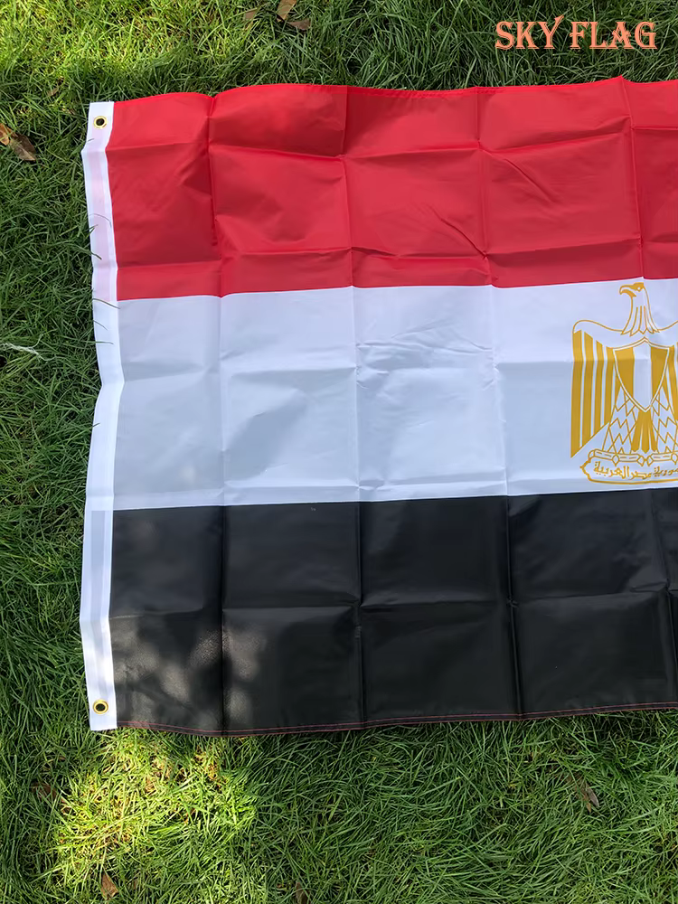 SKY Bandera de Egipto de poliéster de doble cara - imagen 5