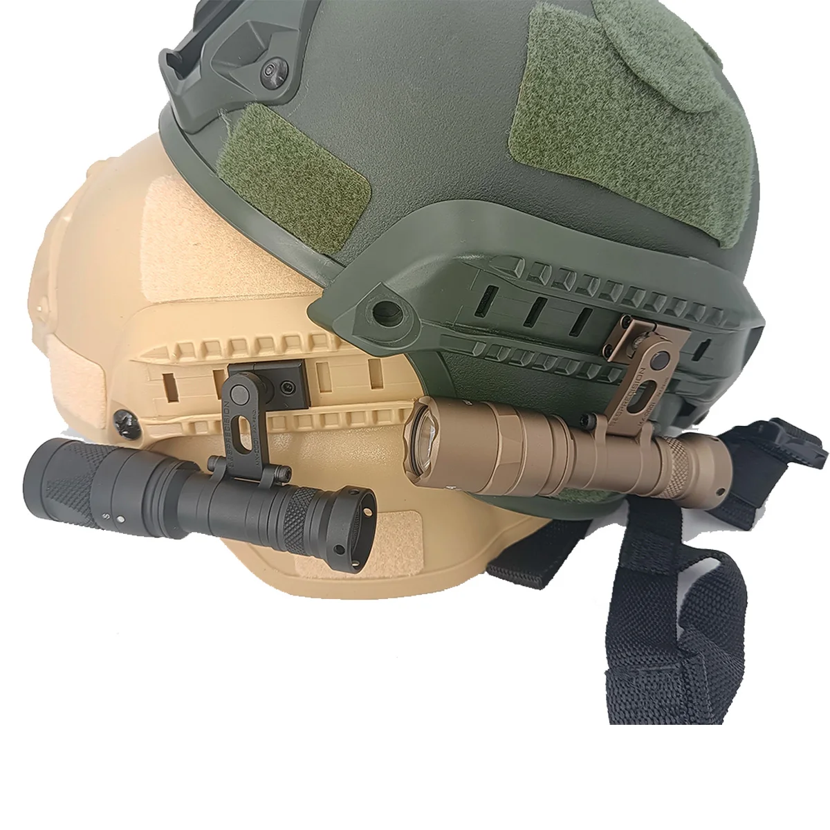 SS Precision MAX soporte táctico luz casco SureFire M300 MICH2000 ARC - imagen 4