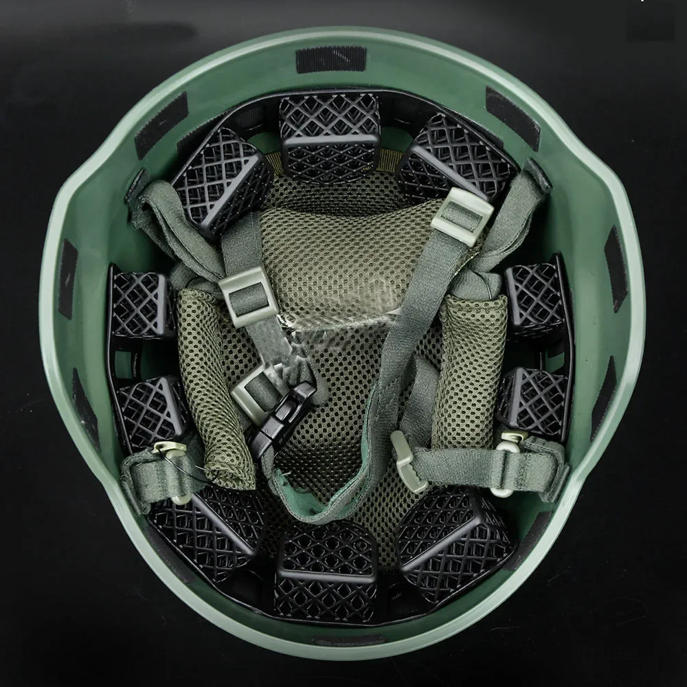 Almohadillas 3D para casco táctico con panal de abeja, lavables - imagen 5