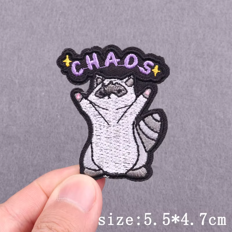 Parches bordados Hip Hop pato - planchar para chaqueta y camiseta - imagen 3
