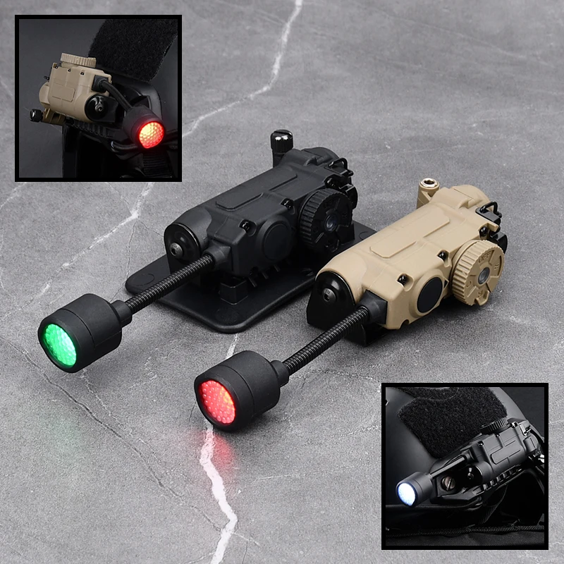 WADSN Sidewinder luz táctica para casco con infrarroja - imagen 3