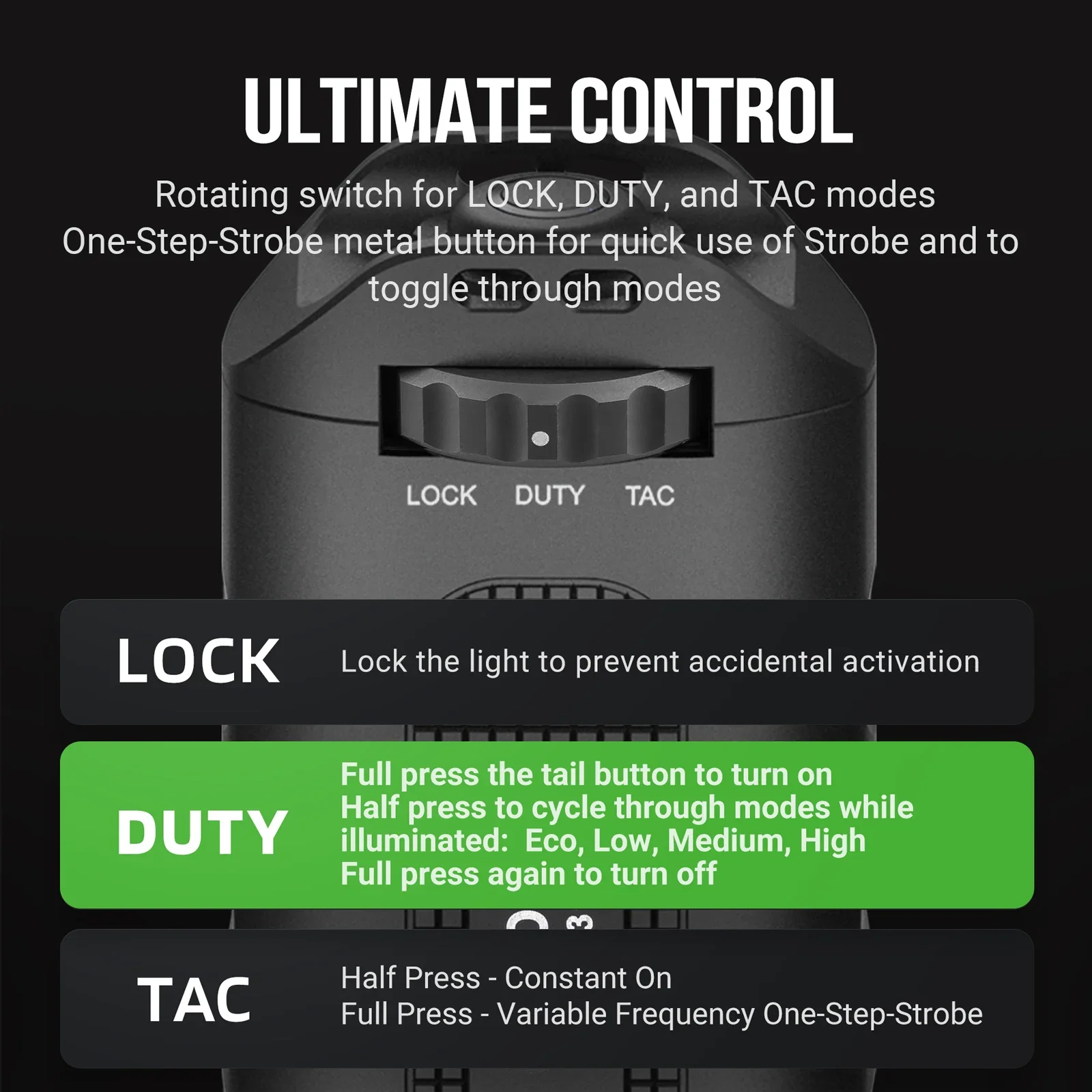 NEXTORCH TA31 linterna táctica de alta potencia recargable - imagen 5