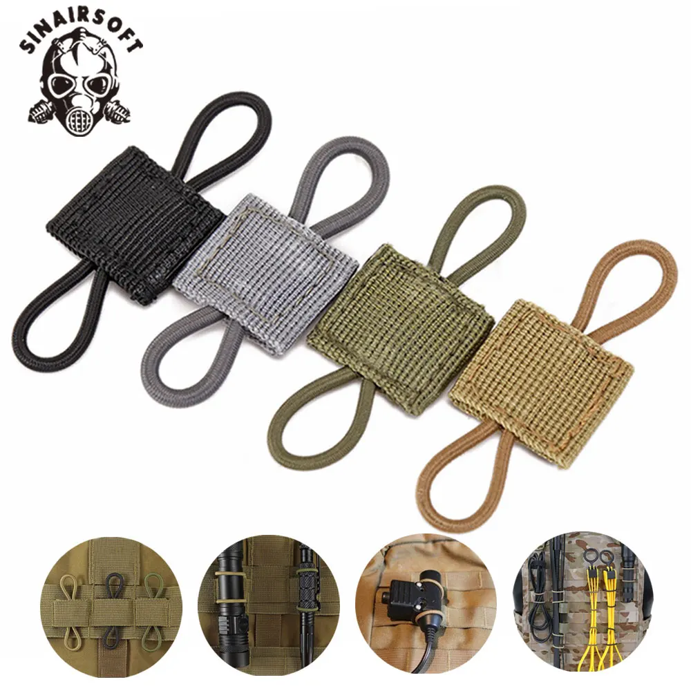 Hebillas de sujeción SINAIRSOFT para equipo MOLLE